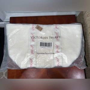 Victoria’s Secret Fuzzy Weekender Tote Bag - NWT